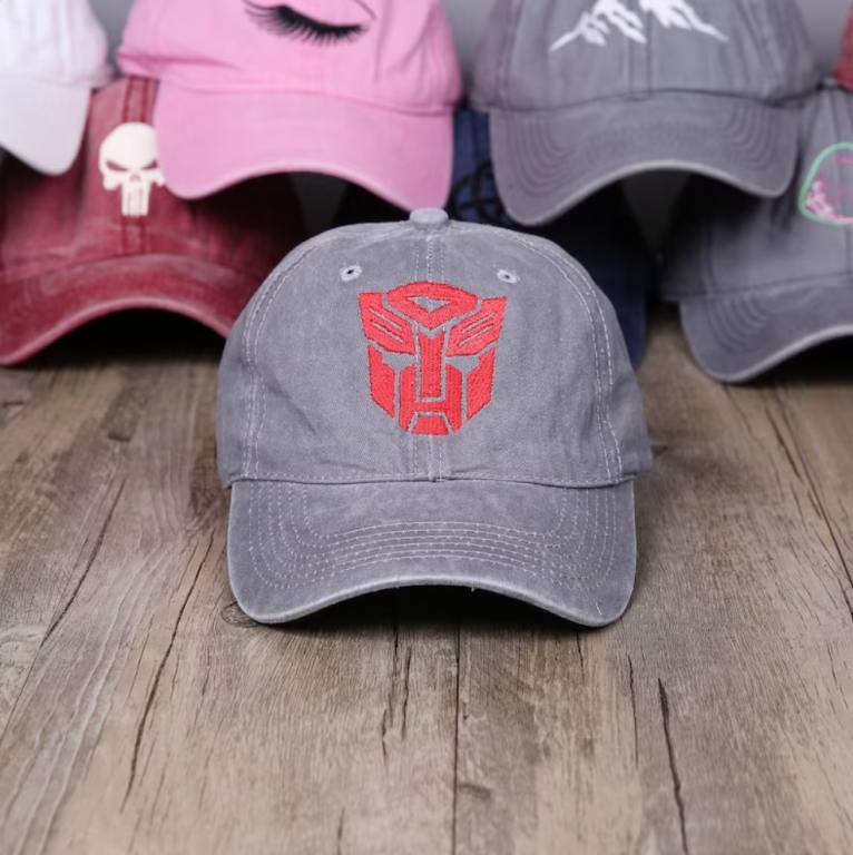 monogram transformers baseball cap