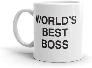 world's best boss coffee mug