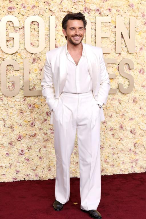 Jonathan Bailey at the 81st Annual Golden Globe Awards - Arrivals