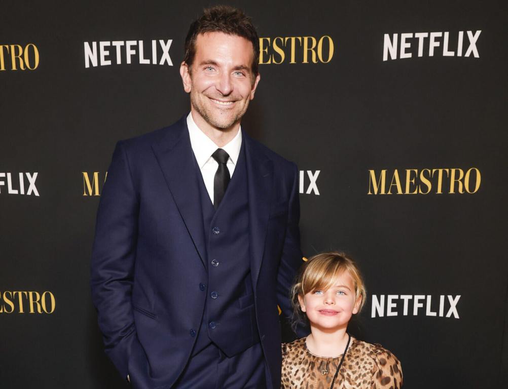 Bradley Cooper and Lea De Seine Shayk Cooper attend Netflix's Maestro LA special screening