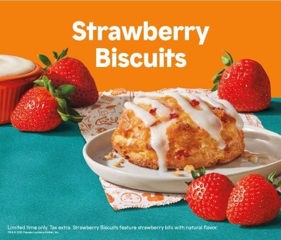 Strawberry Biscuits Flyer