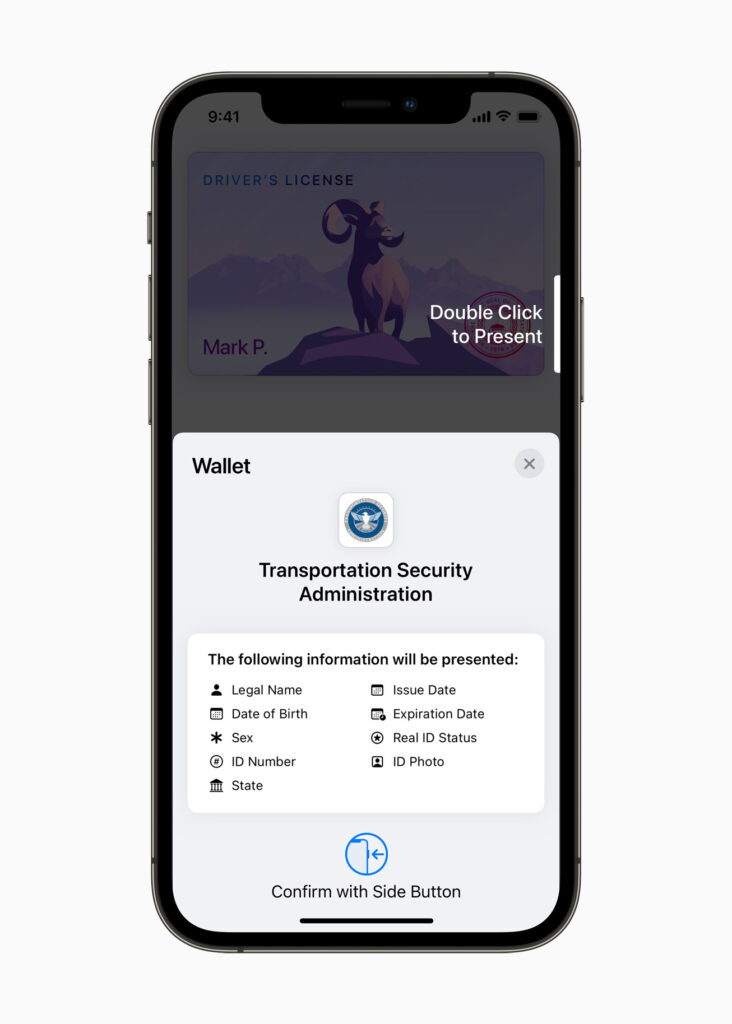 Apple Digital ID Screen 