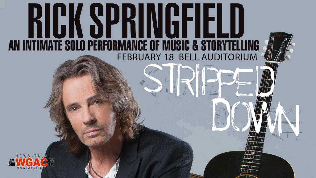 Rick Springfield Stripped Down