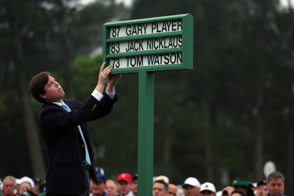 The Masters - Round One